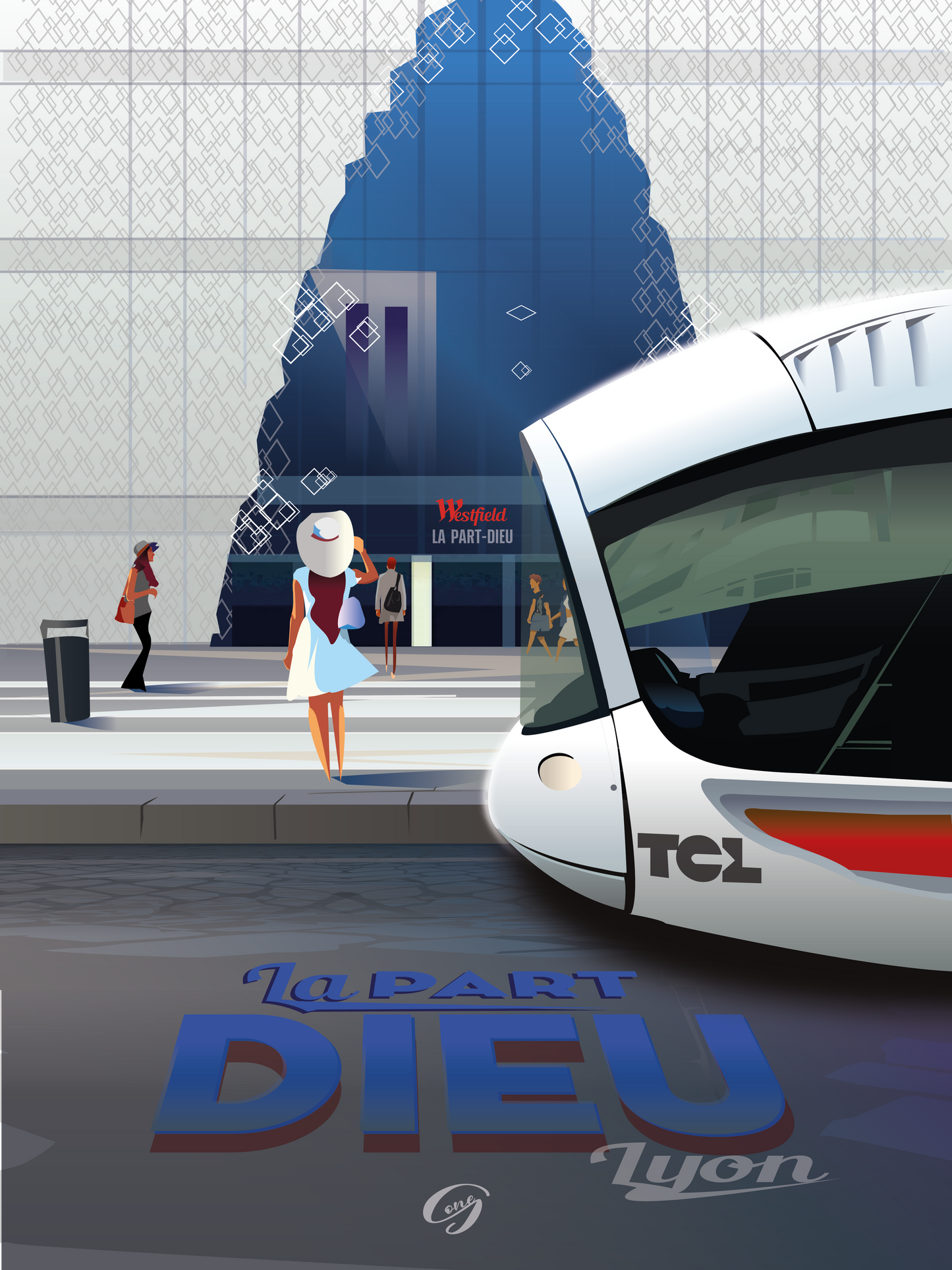 LA PART DIEU TRAM