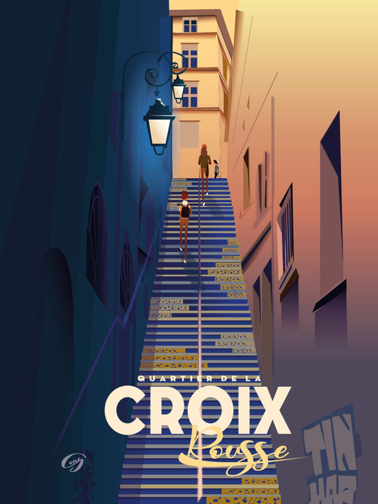 CROIX ROUSSE ESCALIER