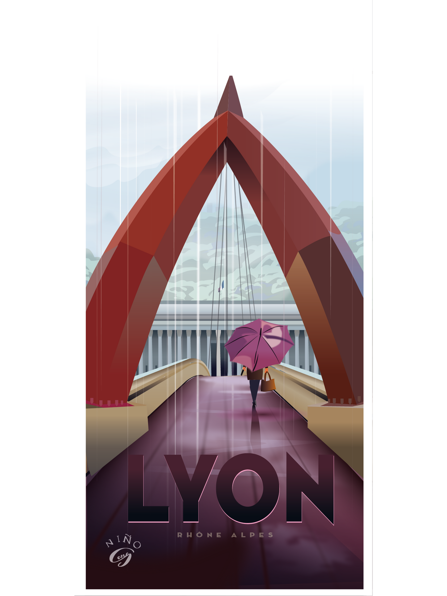 PASSERELLE DU PALAIS 30x60 (50 exemplaires)